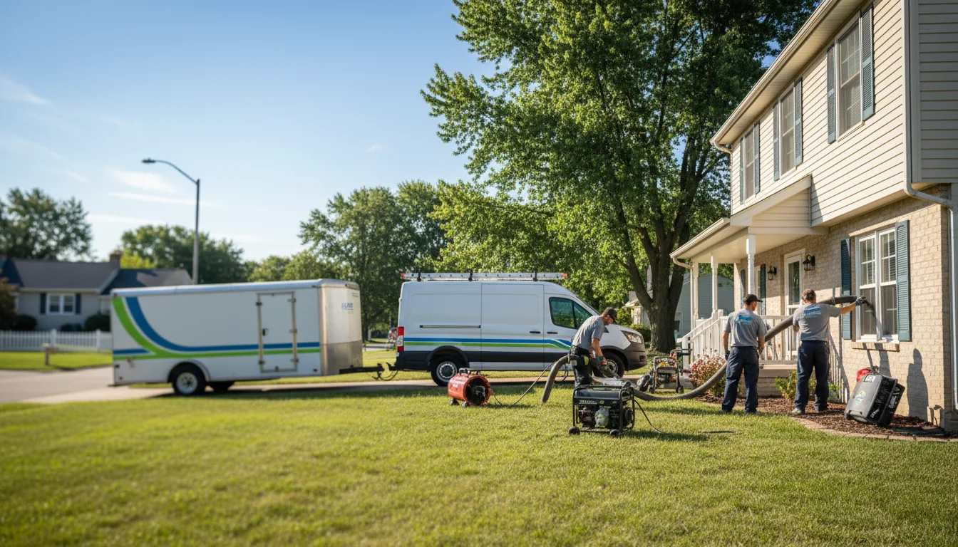 Flooded Basement Restoration And Cleanup With Repair in Worden, MT near me